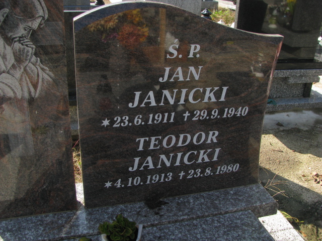 Jan JANICKI  1911 Tczew - Grobonet - Wyszukiwarka osób pochowanych
