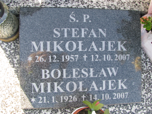 Adam MIKOŁAJEK  1893 Tczew - Grobonet - Wyszukiwarka osób pochowanych