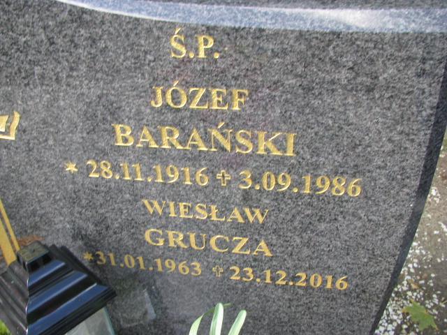 Wiesław Grucza 1963 Tczew - Grobonet - Wyszukiwarka osób pochowanych