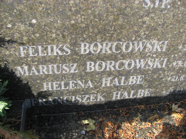 Franciszek Halbe 1882 Tczew - Grobonet - Wyszukiwarka osób pochowanych