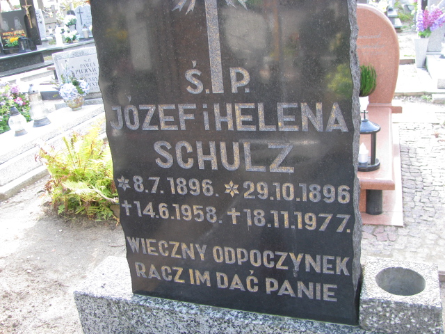 Helena SCHULZ  1896 Tczew - Grobonet - Wyszukiwarka osób pochowanych