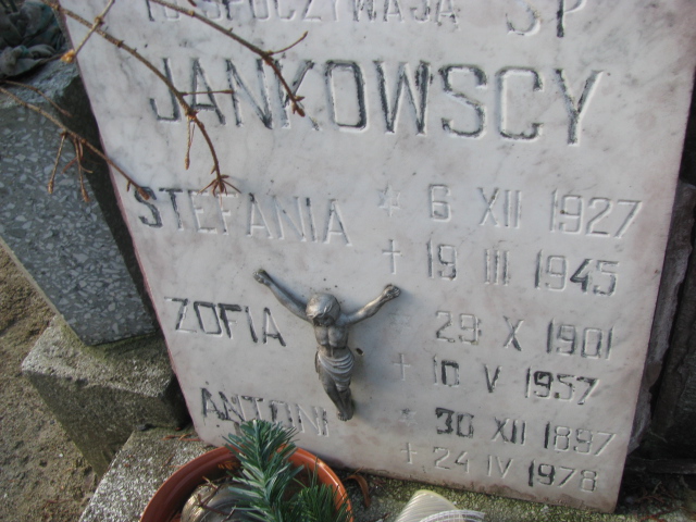 Stefan JANKOWSKI  1927 Tczew - Grobonet - Wyszukiwarka osób pochowanych