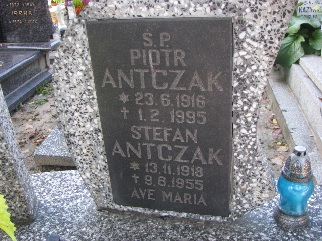 Stefan ANTCZAK  1918 Tczew - Grobonet - Wyszukiwarka osób pochowanych