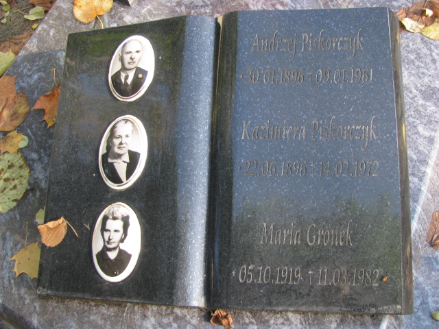 Andrzej Piskarczyk 1896 Tczew - Grobonet - Wyszukiwarka osób pochowanych