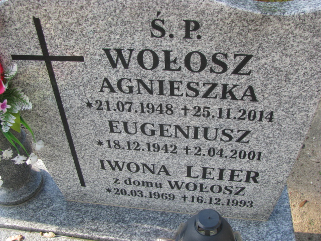 Iwona LEIER  1969 Tczew - Grobonet - Wyszukiwarka osób pochowanych