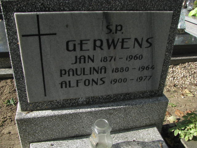 Jan GERWENS  1871 Tczew - Grobonet - Wyszukiwarka osób pochowanych