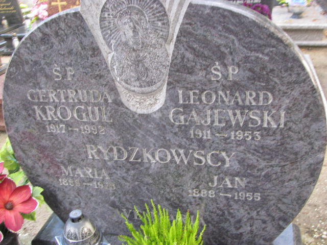 Maria Rydzkowska 1888 Tczew - Grobonet - Wyszukiwarka osób pochowanych