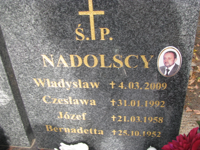 Czesława NADOLSKA  1914 Tczew - Grobonet - Wyszukiwarka osób pochowanych