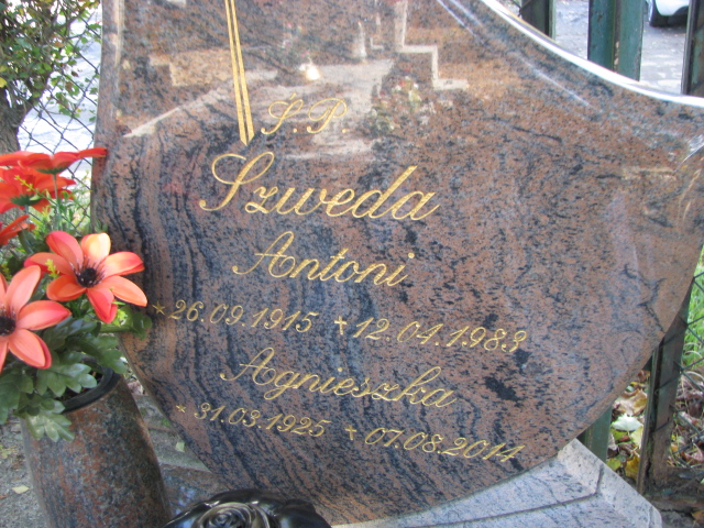 Antoni SZWEDA  1915 Tczew - Grobonet - Wyszukiwarka osób pochowanych