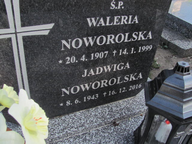 Jadwiga Noworolska  1943 Tczew - Grobonet - Wyszukiwarka osób pochowanych