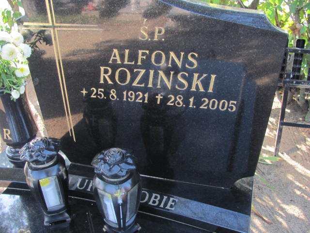 Anna ROZINSKA 1925 Tczew - Grobonet - Wyszukiwarka osób pochowanych