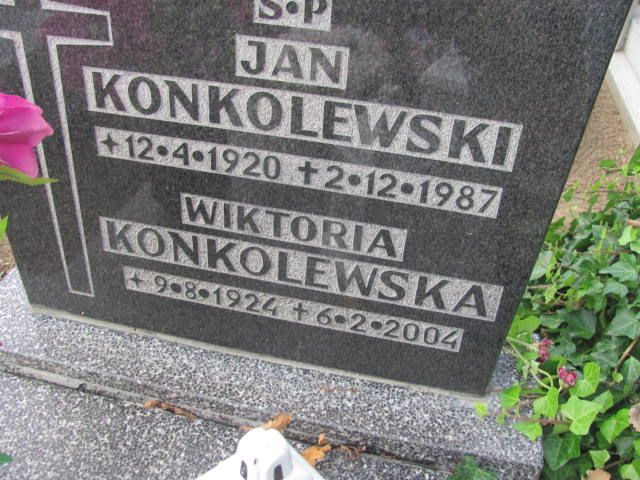 Jan Konkolewski 1920 Tczew - Grobonet - Wyszukiwarka osób pochowanych
