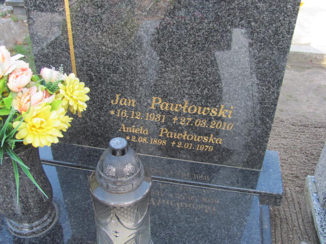 Jan Pawłowski 1931 Tczew - Grobonet - Wyszukiwarka osób pochowanych