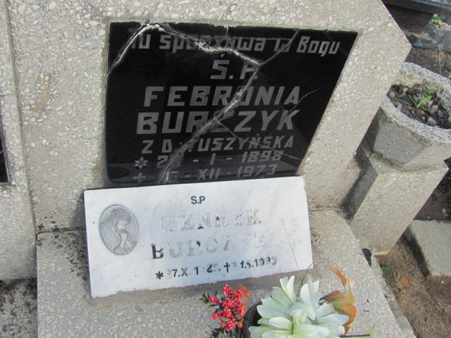 Febronia BURCZYK  1898 Tczew - Grobonet - Wyszukiwarka osób pochowanych
