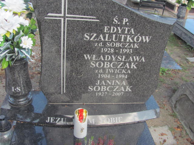 Janina SOBCZAK  1927 Tczew - Grobonet - Wyszukiwarka osób pochowanych