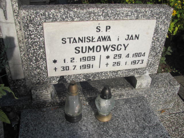 Jan Sumowski 1904 Tczew - Grobonet - Wyszukiwarka osób pochowanych