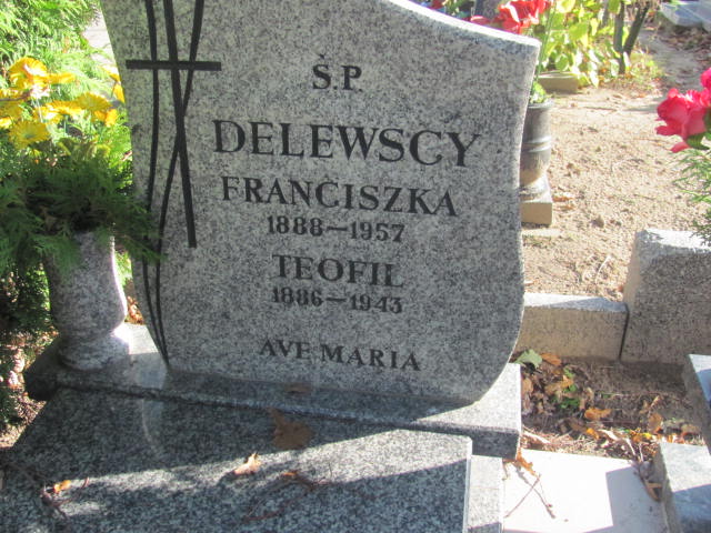 Teofil DELEWSKI  1885 Tczew - Grobonet - Wyszukiwarka osób pochowanych