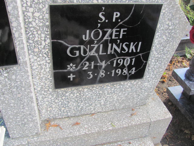 Hubert Guźliński 1939 Tczew - Grobonet - Wyszukiwarka osób pochowanych