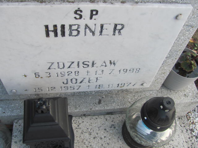 Józef HIBNER  1957 Tczew - Grobonet - Wyszukiwarka osób pochowanych
