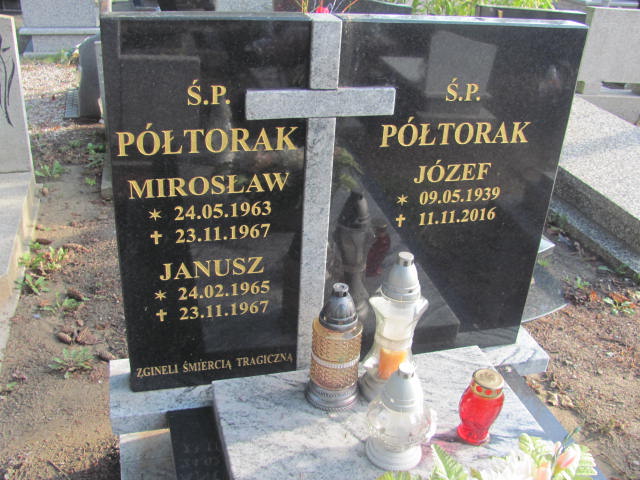 Janusz PÓŁTORAK  1965 Tczew - Grobonet - Wyszukiwarka osób pochowanych