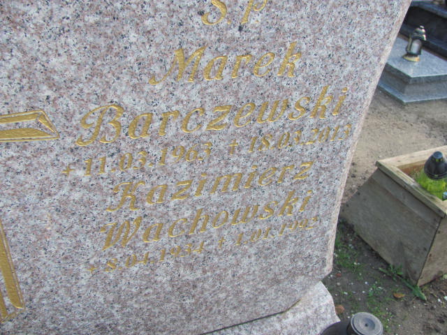Marek Barczewski 1963 Tczew - Grobonet - Wyszukiwarka osób pochowanych