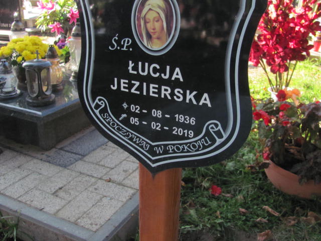 Łucja Jezierska 1936 Tczew - Grobonet - Wyszukiwarka osób pochowanych