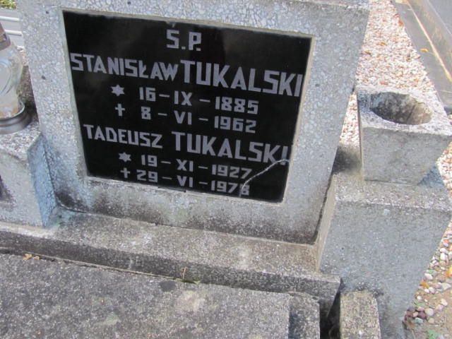 Stanisław TUKALSKI  1885 Tczew - Grobonet - Wyszukiwarka osób pochowanych