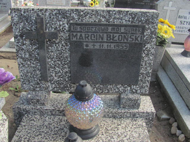Marcin BŁOŃSKI  1955 Tczew - Grobonet - Wyszukiwarka osób pochowanych