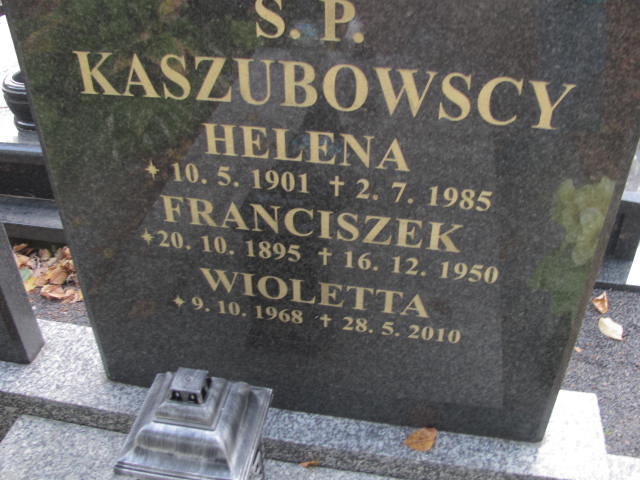 Franciszek Kaszubowski 1895 Tczew - Grobonet - Wyszukiwarka osób pochowanych