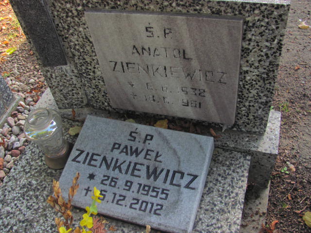 Paweł Zienkiewicz 1955 Tczew - Grobonet - Wyszukiwarka osób pochowanych