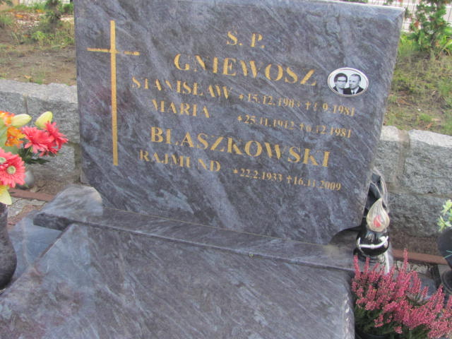 Stanisław GNIEWOSZ  1903 Tczew - Grobonet - Wyszukiwarka osób pochowanych